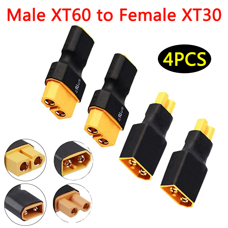 Drone Power Bank - 4 pçs xt60 para xt30 plug
