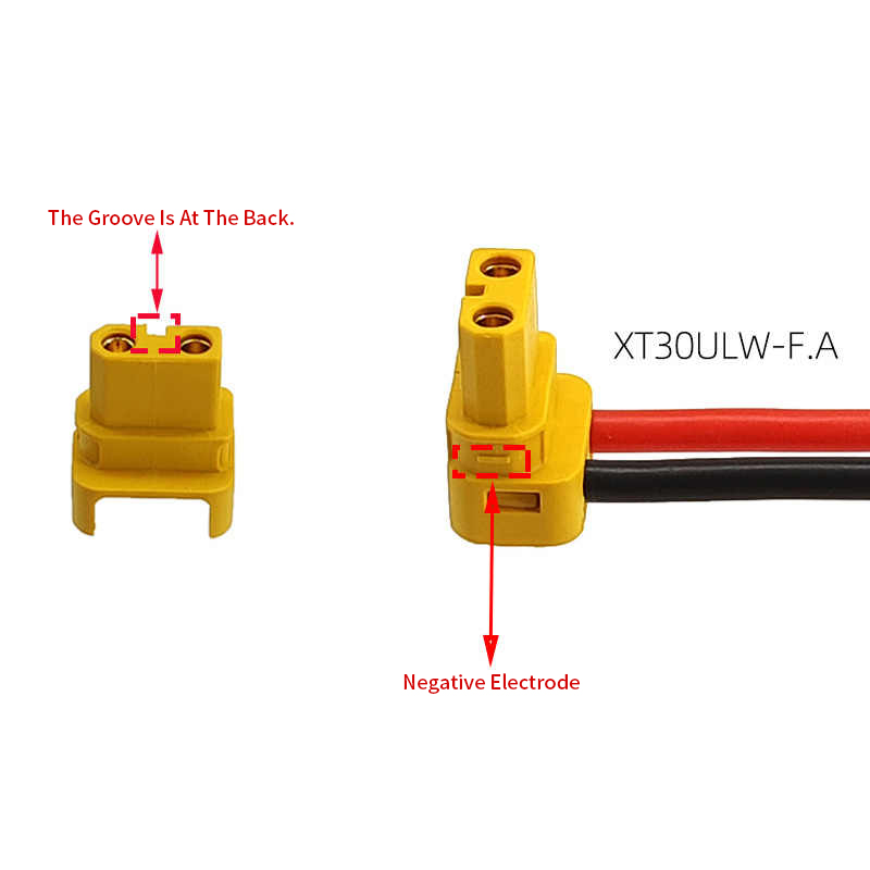 Cotovelo xt30u banana plug lin - Drone Power Bank avaliação e preço