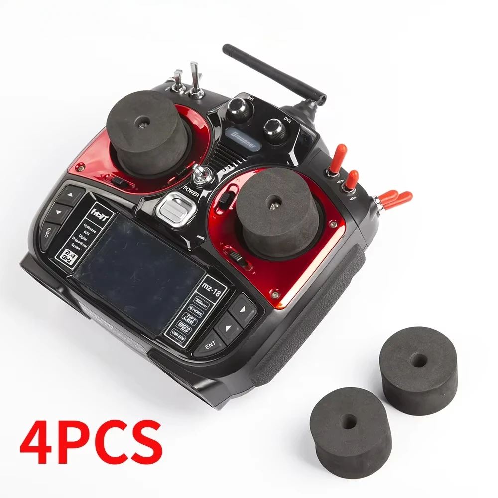 4 pçs rc transmissor de rádio  - Drone Control Stick avaliação e preço