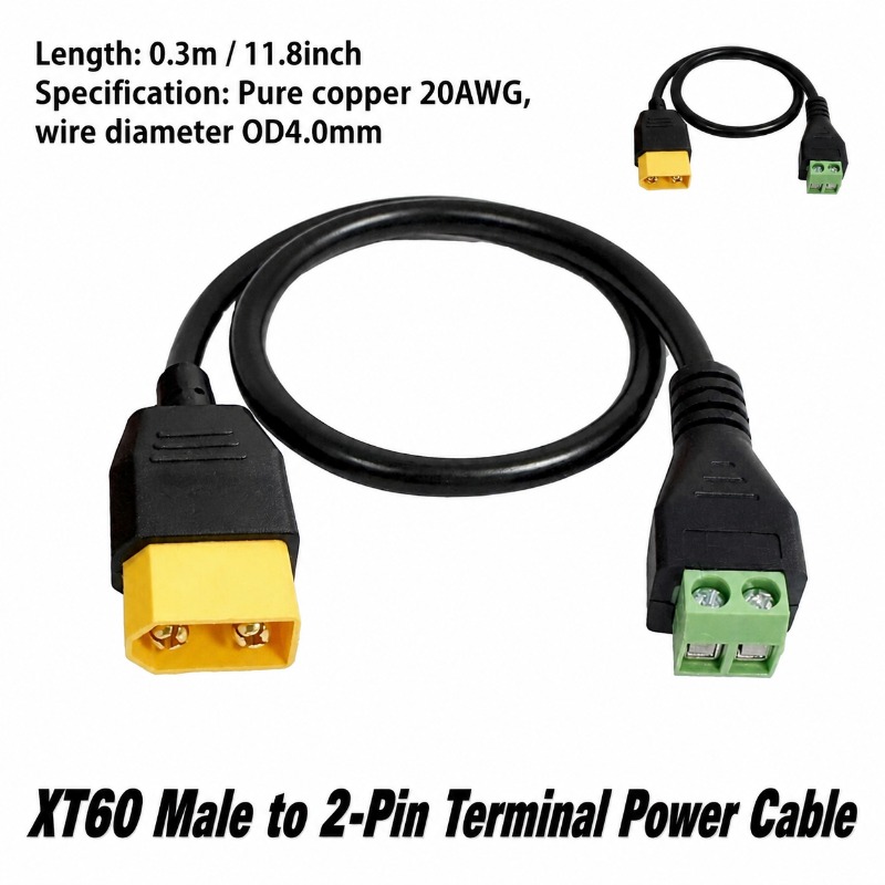 Cabo Adaptador XT60 Macho-Fême - Drone Battery Adapter avaliação e preço